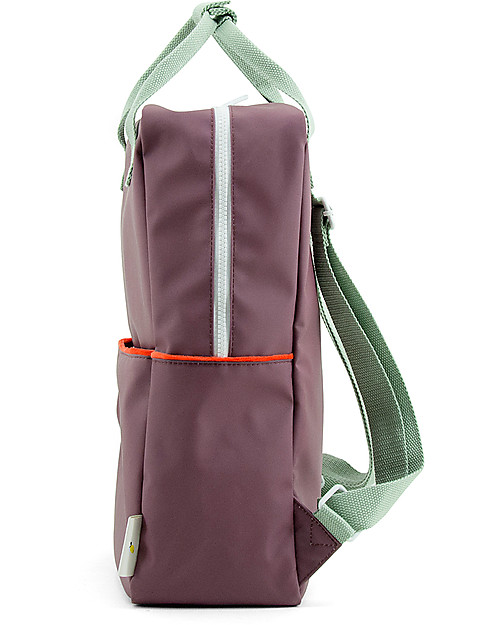 Green and Eggplant high quality Backpack