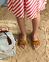 Sticky Lemon Teddy Backpack Small, Eggplant/Sage Green/Sporty Red - Perfect for pre-schoolers! Backpack