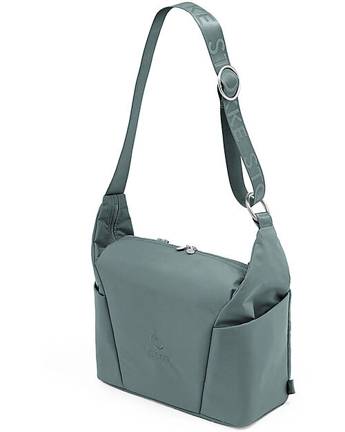 Stokke 2-in-1 Xplory X Changing Bag - Cool Teal - Recycled Material Changing Backpack