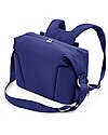 Stokke 2-in-1 Xplory X Changing Bag - Royal Blue - Recycled Material Changing Backpack