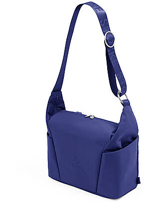 Stokke 2-in-1 Xplory X Changing Bag - Royal Blue - Recycled Material Changing Backpack
