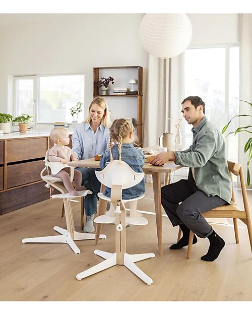 Stokke Baby Set for Nomi Evolutive Chair - White Accessories for High Chairs