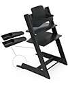 Stokke Baby Set for Tripp Trapp Evolutive Chair- Black Accessories for High Chairs