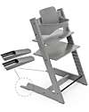 Stokke Baby Set for Tripp Trapp Evolutive Chair - Storm Grey Accessories for High Chairs