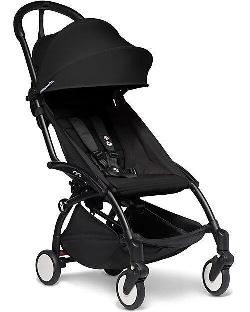 Stokke  BABYZEN YOYO 2 Stroller - Black Frame + Black Textile 6+ Lights Strollers
