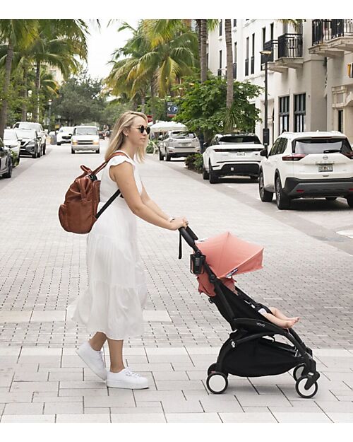 Stokke BABYZEN YOYO 2 Stroller - Black Frame + Ginger Textile 6+ Lights Strollers