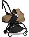 Stokke BABYZEN YOYO 2 Stroller Duo - Black Frame + Toffee Textile o+ and 6+ Trio and Duo Strollers
