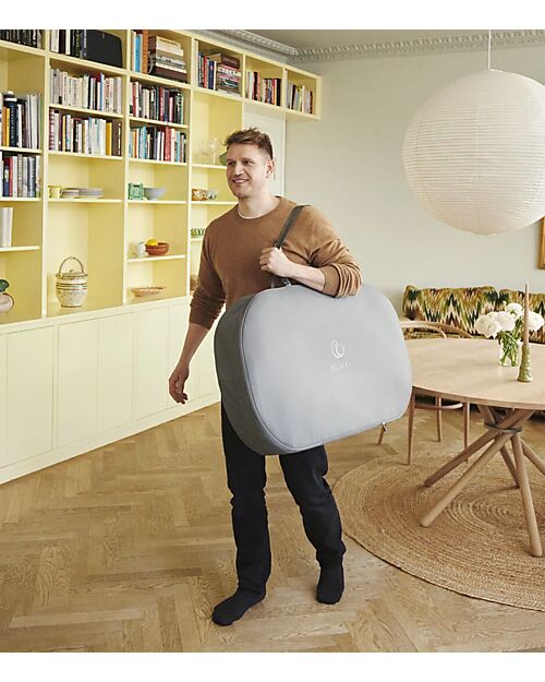 Stokke Bag for Evolutive Snoozi Crib - Grey - with Shoulder Strap Cribs & Moses Baskets
