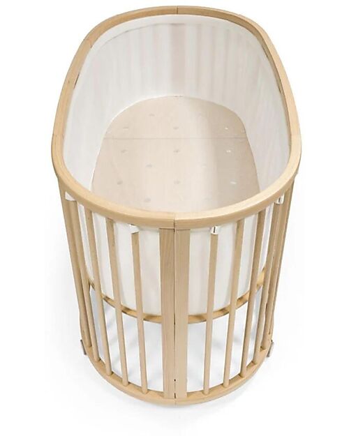 Stokke Bed Liner for Sleepi Evolutive Bed V3 - White -  3D Breathable Mesh Bumpers