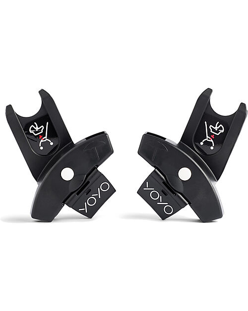 Stokke Car Seat Adapter Set for YOYO Stroller - Black Accessories