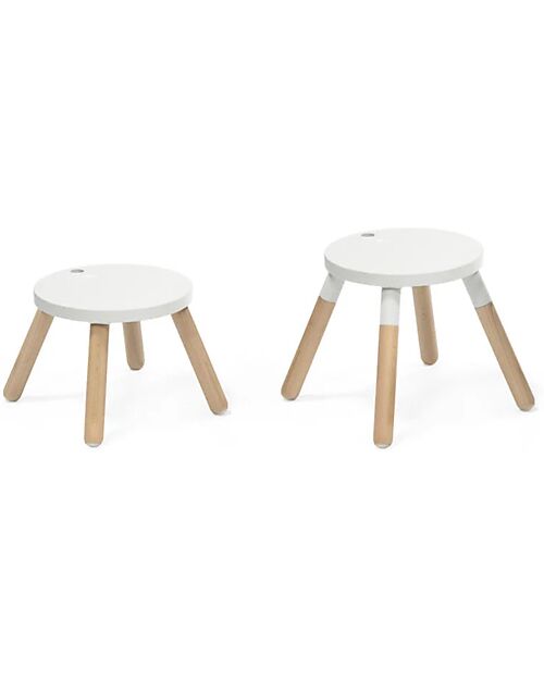 Stokke Chair for Play Table MuTable- White Chairs