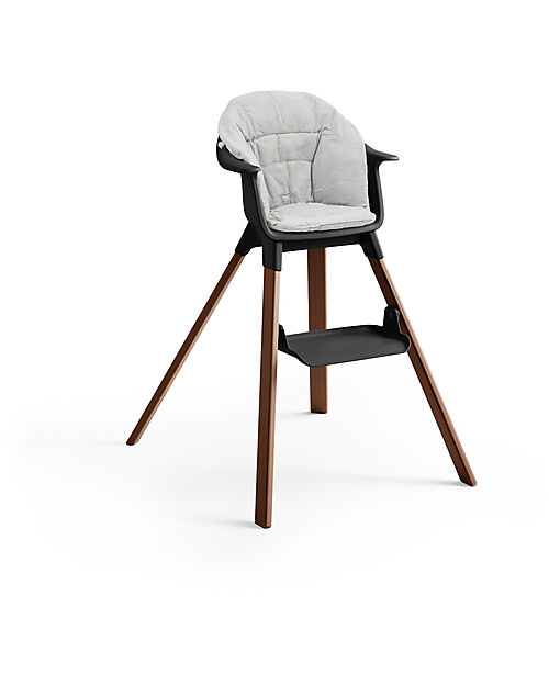 Stokke Clikk High Chair - Black/Brown - From 6 Months to 3 Years - Solid Wood High Chairs