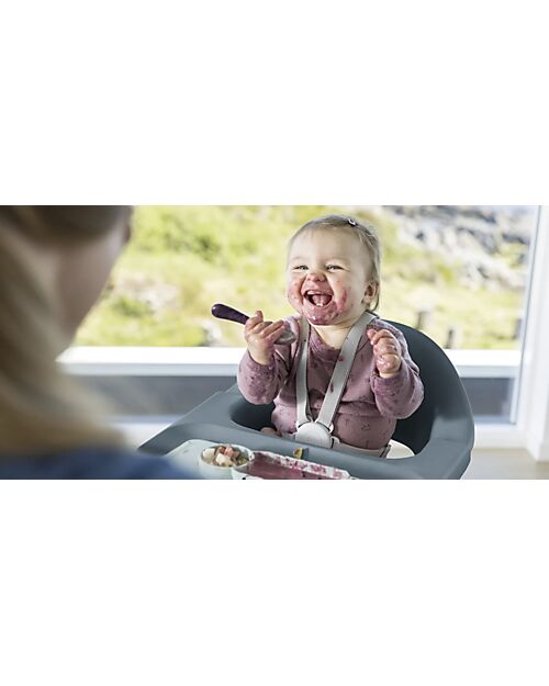 Stokke Clikk High Chair - Black Natural - From 6 Months to 3 Years - Solid Wood High Chairs