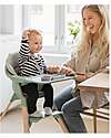 Stokke Clikk High Chair - Clover Green - From 6 Months to 3 Years - Solid Wood High Chairs