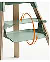 Stokke Clikk High Chair - Clover Green - From 6 Months to 3 Years - Solid Wood High Chairs