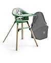 Stokke Clikk High Chair - Clover Green - From 6 Months to 3 Years - Solid Wood High Chairs