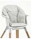 Stokke Clikk High Chair Cushion - Grey Sprinkles - OCS Cotton Accessories for High Chairs