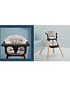 Stokke Clikk High Chair Cushion - Nordic Grey - OCS Cotton Accessories for High Chairs