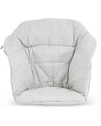 Stokke Clikk High Chair Cushion - Nordic Grey - OCS Cotton Accessories for High Chairs