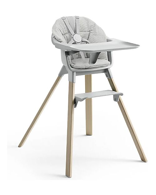 Stokke Clikk High Chair Cushion - Nordic Grey - OCS Cotton Accessories for High Chairs