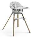 Stokke Clikk High Chair Cushion - Nordic Grey - OCS Cotton Accessories for High Chairs