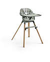 Stokke Clikk High Chair - Glacier Green - From 6 Months to 3 Years - Solid Wood High Chairs