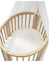 Stokke Crib Cover for Evolutive Crib Sleepi Mini - White Cradle Bed Linen