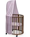 Stokke Curtain for Sleepi - Lavander - Light and Transparent Bed Sheets and Pillow Cases