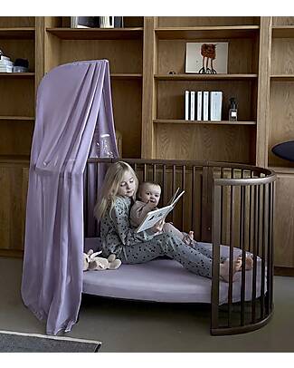 Stokke Curtain for Sleepi - Lavander - Light and Transparent Bed Sheets and Pillow Cases