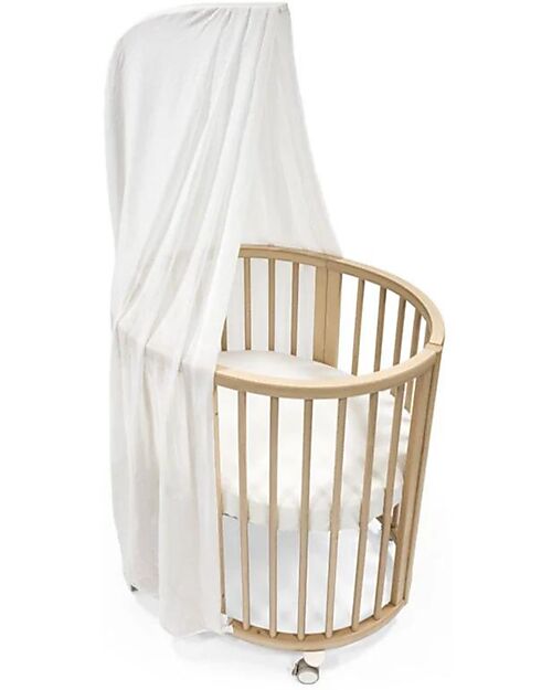 Stokke Curtain for Sleepi - White - Light and Transparent Canopies
