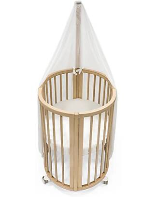 Stokke Curtain for Sleepi - White - Light and Transparent Cribs & Moses Baskets