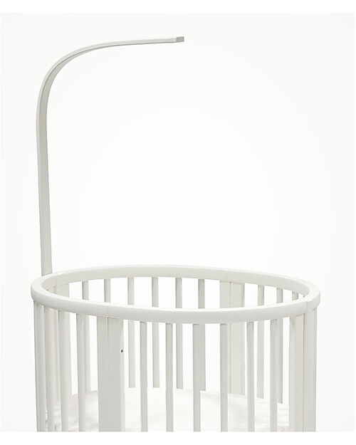 Stokke Curtain Rod - for Sleepi V3 - White Cribs & Moses Baskets