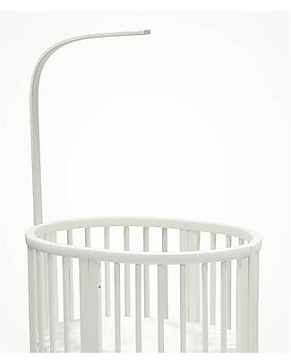 Stokke Curtain Rod - for Sleepi V3 - White Cribs & Moses Baskets