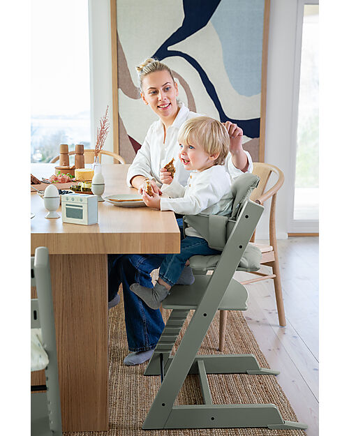 Stokke Cuscino Seggiolone Clikk - Glacier Green - Cotone OCS Accessories for High Chairs