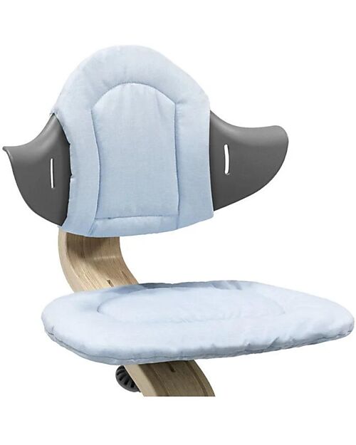 Stokke Cushion for Nomi Evolutive High Chair - Grey Blue - Reversible Accessories for High Chairs