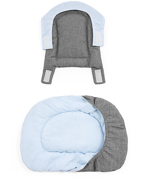 Stokke Cushion for Nomi Evolutive High Chair - Grey Blue - Reversible Accessories for High Chairs
