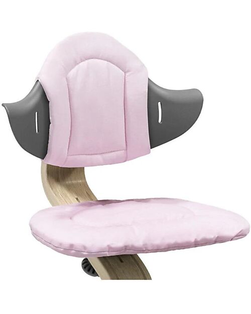 Stokke Cushion for Nomi Evolutive High Chair - Grey Pink - Reversible Accessories for High Chairs