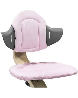 Stokke Cushion for Nomi Evolutive High Chair - Grey Pink - Reversible Accessories for High Chairs