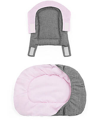 Stokke Cushion for Nomi Evolutive High Chair - Grey Pink - Reversible Accessories for High Chairs