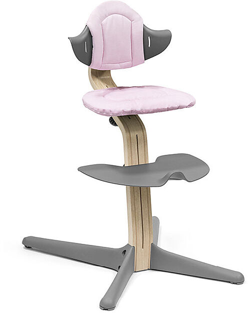 Stokke Cushion for Nomi Evolutive High Chair - Grey Pink - Reversible Accessories for High Chairs