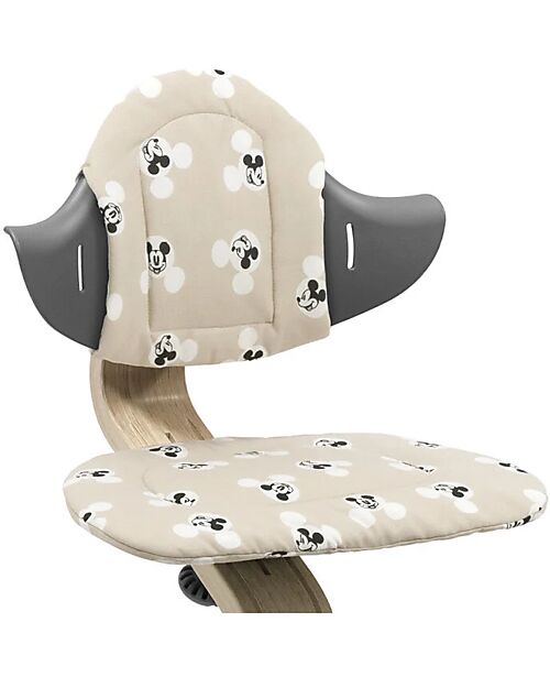 Stokke Cushion for Nomi Evolutive High Chair - Mickey Signature - Reversible Accessories for High Chairs