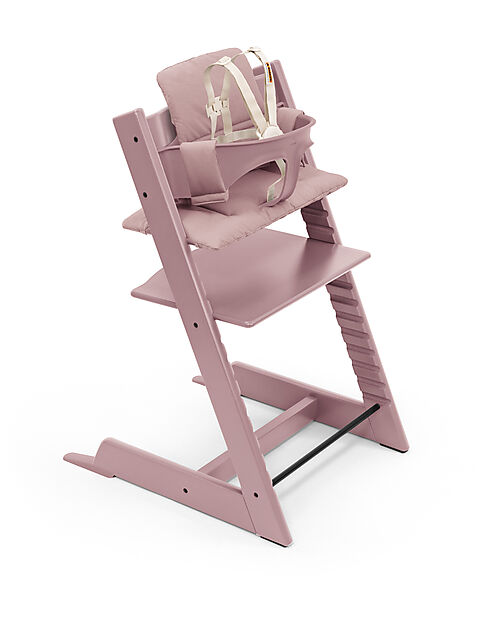 Stokke Cushion for Tripp Trapp High Chair - Mauve - Organic Cotton Accessories for High Chairs