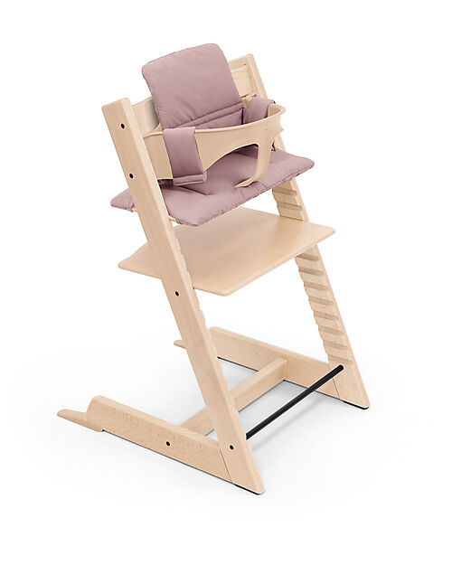 Stokke Cushion for Tripp Trapp High Chair - Mauve - Organic Cotton Accessories for High Chairs