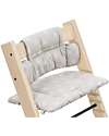 Stokke Cushion for Tripp Trapp High Chair - Silver Stars - Organic Cotton Accessories for High Chairs