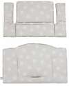 Stokke Cushion for Tripp Trapp High Chair - Silver Stars - Organic Cotton Accessories for High Chairs