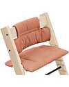 Stokke Cushion for Tripp Trapp High Chair - Terracotta - Organic Cotton Accessories for High Chairs