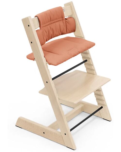 Stokke Cushion for Tripp Trapp High Chair - Terracotta - Organic Cotton Accessories for High Chairs
