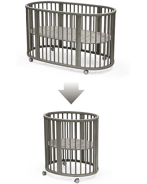 Stokke Downsizing Kit for Sleepi V3 Crib - Grey Convertible Beds