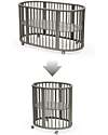 Stokke Downsizing Kit for Sleepi V3 Crib - Grey Convertible Beds