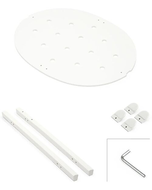 Stokke Downsizing Kit for Sleepi V3 Crib - White Convertible Beds